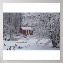 A Ducky Christmas Poster