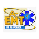 A-EMT 1ST RESPONDER - EMERGENCY MED TECH ADVANCED POSTCARD