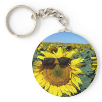 A Face in the Crowd Keychain