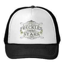A Face Without Freckles Mesh Hats