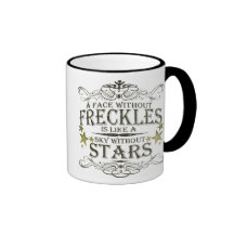 A Face Without Freckles Mugs