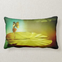 A Fairy Girl Listens to Her Heart | Lumbar Pillow