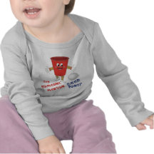 A fait quelqu'un puanteur de bière de mention t-shirt