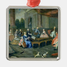 A Family Concert at Chateau Renescure Ornaments