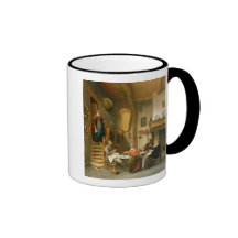 A Family Saying Grace Coffee Mugs