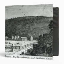A Farm in Canaan, Connecticut Vinyl Binder