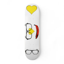 a Fashion Designer's Pop Art Skateboard