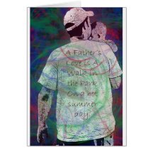 A Father's Love Pop Art Greeting Cards