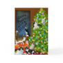 A Feline Family Christmas Card