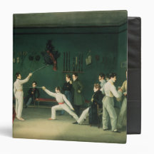 A Fencing Scene, 1827 Binder