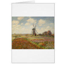 A Field of Tulips in Holland (1886) Cards