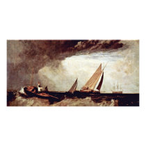 A Fisherman From Shoeburyness Preit A Flatboat Fro Photo Card