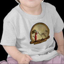 A flower for m'lady t-shirts