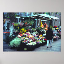 A Flower vendor, Cannes, France