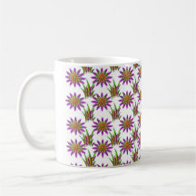 A Flowery Design Mug