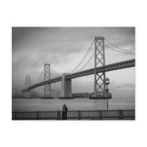 A Foggy Day on the Bay Postcard