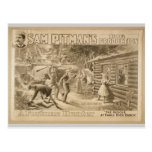 A Fortune Hunter, 'The Rescue at Eagle Rock Ranch' Postcard