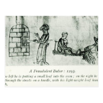 A Fraudulent Baker, 1293 postcards