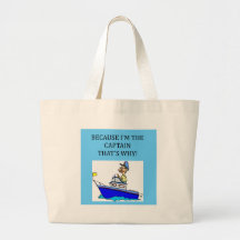 a funny boating captain joke bag