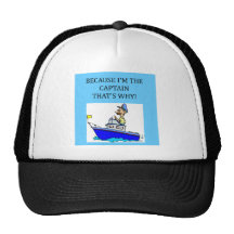 a funny boating captain joke trucker hats