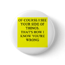 a funny divorce idea for you pinback buttons