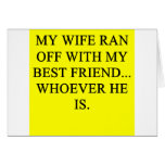 a funny divorce idea for you! card