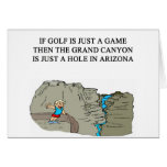 a funny golf design