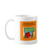 a funny math joke coffee mug