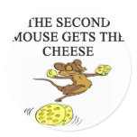 a funny proverb twist round sticker