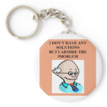 a  funny science joke keychains