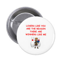 a funny winners and losers joke button