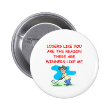 a funny winners and losers joke pin
