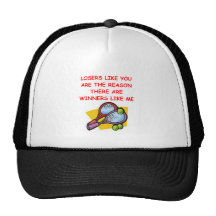 a funny winners and losers joke trucker hat