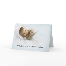 A Gaelic Christening Blessing Card