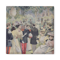 A Garden party at the Elysee magnets