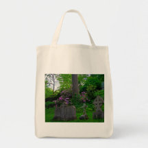 A Gardens Rest Tote Canvas Bag