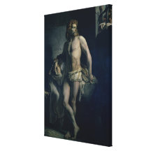 A Gaul and his Daughter Imprisoned in Rome, 1847 Canvas Prints