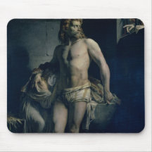 A Gaul and his Daughter Imprisoned in Rome, 1847 Mouse Pad