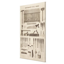 A Gentleman's Tool Chest, from the catalogue of Cu Canvas Print