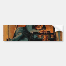 A Genuine Opiu Joint, 'E.W.WOOD' Retro Theatre Bumper Sticker
