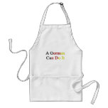A German Can Do It Aprons