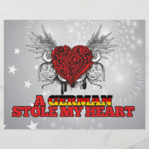 A German Stole my Heart Flyer