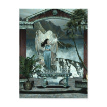 A Gift From The Gods Fantasy 3D Postcard