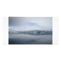 A GLACIER as viewed from the Palmer station. Photo Card Template