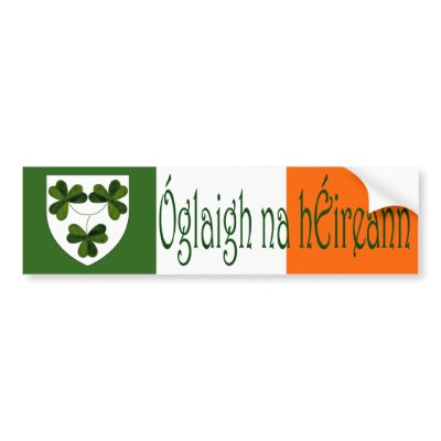 Ã“glaigh na hÃ‰ireann Bumper Stickers by irishcountry