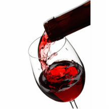 A Glass of Red Wine Photo Cut Outs