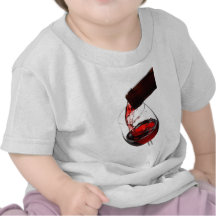 A Glass of Red Wine Tee Shirt