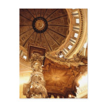 "A Glimpse at the Gate" St. Peter's Watercolor Postcards