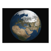A global view over Europe and Scandinavia Photograph