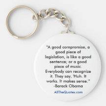 "A good compromise, a good piece of legislation... Key Chain